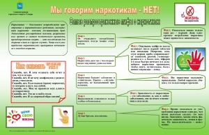 Памятки антинаркотической направленности